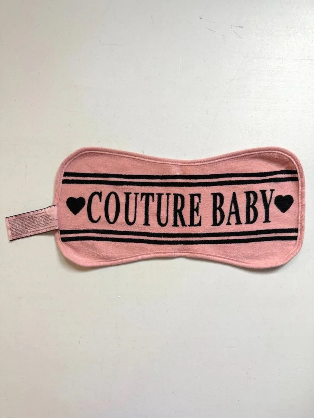 Juicy Couture Velour Embroided Pink Baby Diaper Bag - Picture 12 of 15